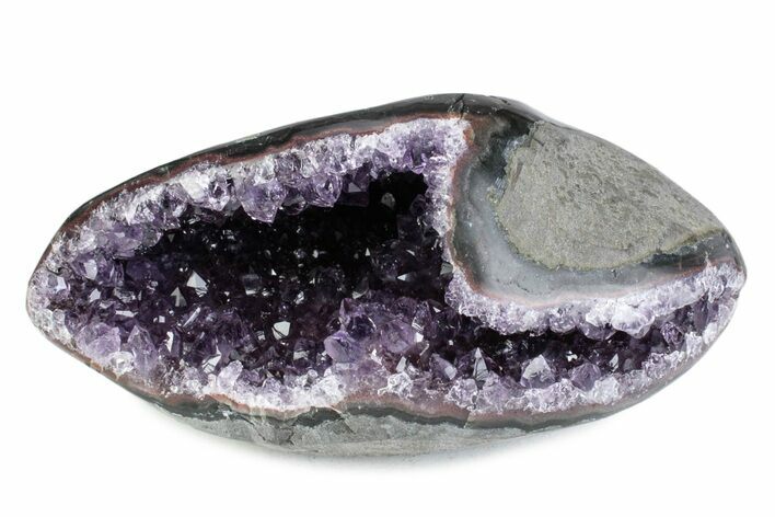 Sparkling Purple Amethyst Geode - Uruguay #379271